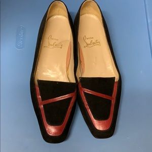 Christian Louboutin vintage black flats
